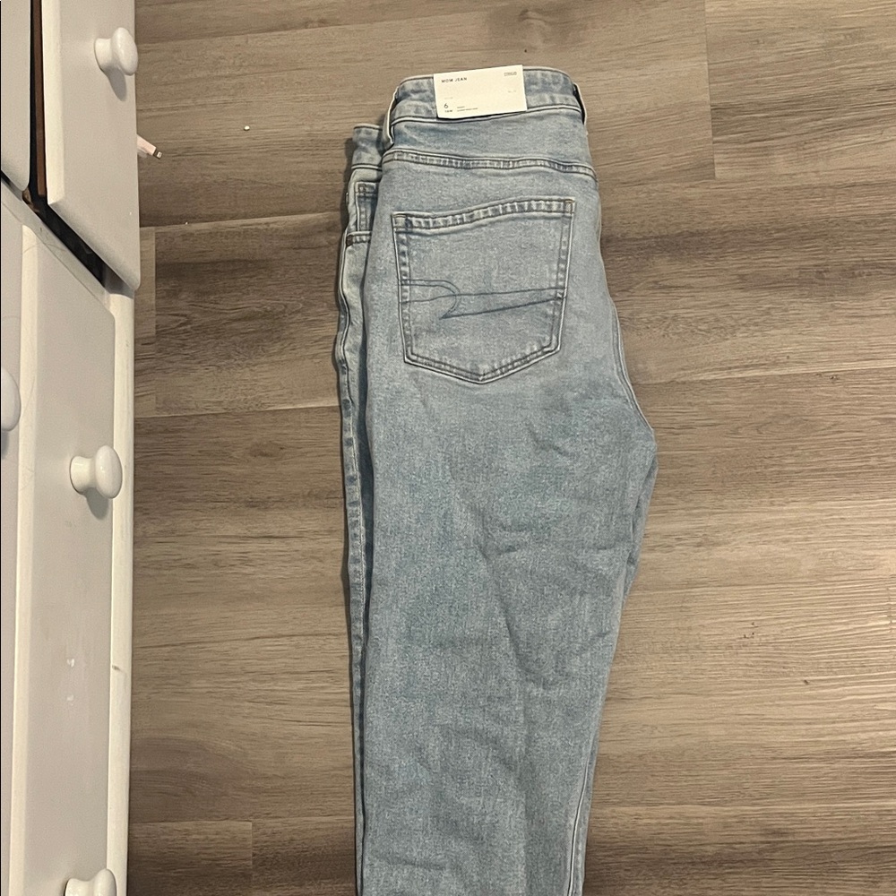 American Eagle Outfitters Men's Light Blue Slim Jeans
